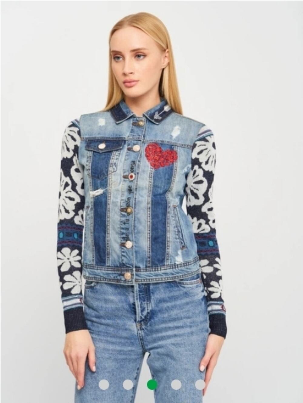 Desigual Gaelle denim jacket size 36